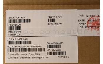 Lenovo 5CB1H22931 Tastatur inkl. Topcase ASM_HUN L82RC STGY