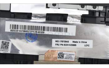 Lenovo 5CB1H23665 Tastatur inkl. Topcase ASM_UKR L82RC STGY