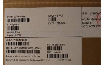 Lenovo 5CB1H23683 Tastatur inkl. Topcase ASM_ITA L82RC STGY RGB