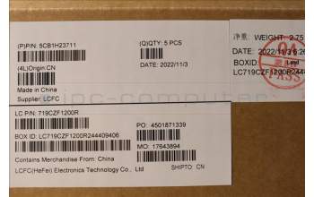 Lenovo 5CB1H23711 Tastatur inkl. Topcase ASM_JPN L82LU GREY