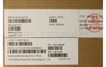 Lenovo 5CB1H23723 Tastatur inkl. Topcase ASM_UK L82LU GREY