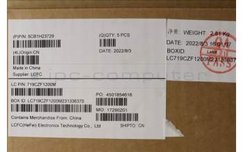 Lenovo 5CB1H23729 Tastatur inkl. Topcase ASM_BUL L82LU GREY