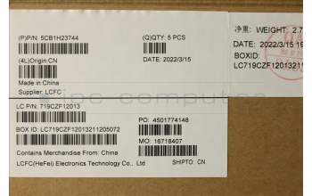 Lenovo 5CB1H23744 Tastatur inkl. Topcase ASM_ENG L82LU OAT