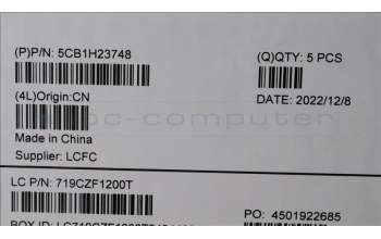 Lenovo 5CB1H23748 Tastatur inkl. Topcase ASM_FRA/ENG L82LU OAT