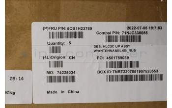 Lenovo 5CB1H23789 Tastatur inkl. Topcase ASM_RUS C 82UD BL