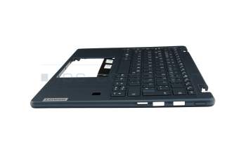 5CB1H24591 Original Lenovo Tastatur inkl. Topcase DE (deutsch) blau/blau mit Backlight
