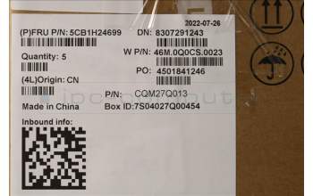 Lenovo 5CB1H24699 Tastatur inkl. Topcase ASM_NORDIC W 21AT SG