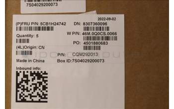 Lenovo 5CB1H24742 Tastatur inkl. Topcase ASM_ENG W 21AT CG