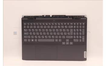 Lenovo 5CB1H30550 C-Cover with keyboard, Hungarian, Black, Backlight