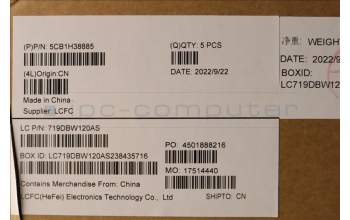 Lenovo 5CB1H38885 Tastatur inkl. Topcase ASM_UK L82RJ FP AB