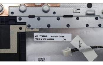 Lenovo 5CB1H38896 Tastatur inkl. Topcase ASM_FRA L82RJ FP AB