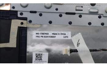 Lenovo 5CB1H39337 Tastatur inkl. Topcase deutsch L82RJ FP AB BL
