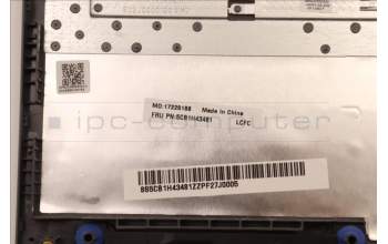 Lenovo 5CB1H43481 Tastatur inkl. Topcase ASM_NORDIC L82RJ FPAGBL