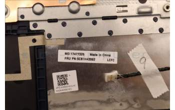 Lenovo 5CB1H43592 Tastatur inkl. Topcase ASM_ITA L82RJ NFP AB