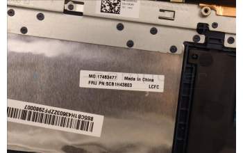 Lenovo 5CB1H43603 Tastatur inkl. Topcase deutsch L82RJ NFP AB