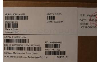 Lenovo 5CB1H43628 Tastatur inkl. Topcase ASM_FRA L82RJ NFP AB BL
