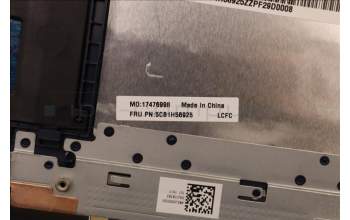 Lenovo 5CB1H56925 Tastatur inkl. Topcase schweiz L82RJ NFP AB BL