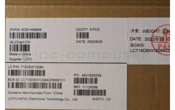 Lenovo 5CB1H56949 Tastatur inkl. Topcase ASM_HBW L82RJ NFP AG