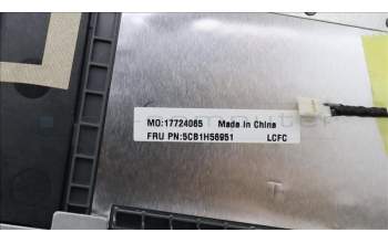 Lenovo 5CB1H56951 C-Cover with keyboard,Nordic,Non_Fingerprint