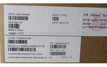 Lenovo 5CB1H56958 Tastatur inkl. Topcase ASM_BUL L82RJ NFP AG