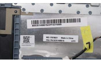 Lenovo 5CB1H68015 Tastatur inkl. Topcase spanisch L82RJ NFP MB BL