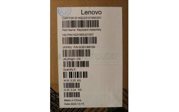 Lenovo 5CB1H68169 Tastatur inkl. Topcase ASM_RUSH21CYFPARGYET