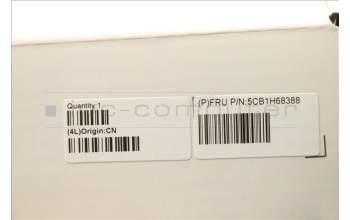 Lenovo 5CB1H68388 LCD Cover H21CXFLAT IR ARGYW/ant