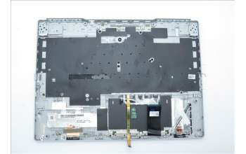 Lenovo 5CB1H68444 C-Abdeckung mit Tastatur, Portugiesisch, Wolkengrau, Weiße Hintergrundbel.