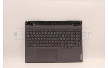 Lenovo 5CB1H68480 Tastatur inkl. Topcase schweiz L82RD SG RGB