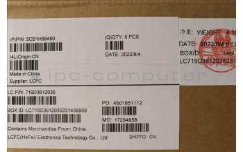 Lenovo 5CB1H68480 Tastatur inkl. Topcase schweiz L82RD SG RGB