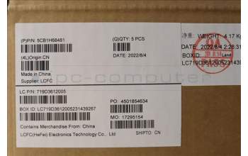 Lenovo 5CB1H68481 Tastatur inkl. Topcase ASM_THAI L82RD SG RGB