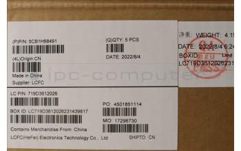 Lenovo 5CB1H68491 Tastatur inkl. Topcase ASM_EURO ENG L82RD SGWH