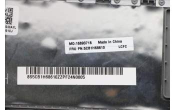 Lenovo 5CB1H68610 Tastatur inkl. Topcase ASM_ENG L82R3 CG_NFP