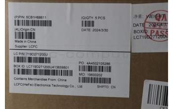 Lenovo 5CB1H68611 Tastatur inkl. Topcase ASM_UK L82R3 CG_NFP