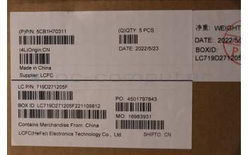 Lenovo 5CB1H70311 Tastatur inkl. Topcase ASM_JPN L82R3 CG_NFP