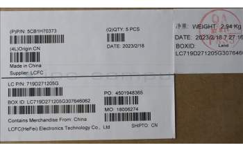 Lenovo 5CB1H70373 Tastatur inkl. Topcase ASM_JPN L82R3 SA_NFP