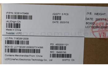 Lenovo 5CB1H70468 Tastatur inkl. Topcase ASM_UK L82R4 NFPAB