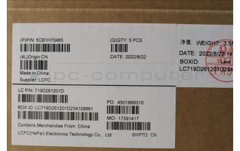 Lenovo 5CB1H70485 Tastatur inkl. Topcase ASM_HUN L82R4 NFPAB