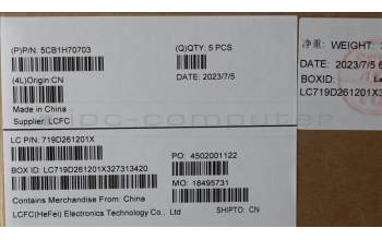 Lenovo 5CB1H70703 Tastatur inkl. Topcase ASM_BUL L82R4 NFPAB