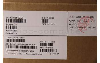 Lenovo 5CB1H70727 Tastatur inkl. Topcase ASM_NORDIC L82R4 NFPCG