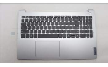 Lenovo 5CB1H70736 C-Cover with keyboard, US English Euro, Cloud Grey, Non-Fingerprint, US