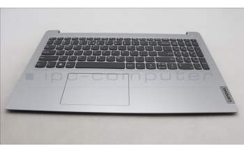 Lenovo 5CB1H70736 C-Cover with keyboard, US English Euro, Cloud Grey, Non-Fingerprint, US