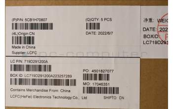 Lenovo 5CB1H70807 Tastatur inkl. Topcase ASM_FRA L82SV CG