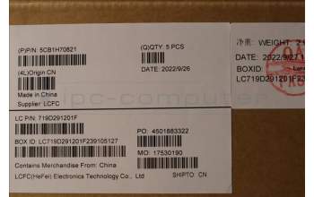 Lenovo 5CB1H70821 Tastatur inkl. Topcase ASM_POR L82SV CG