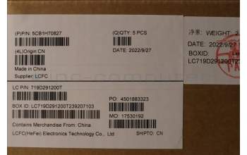 Lenovo 5CB1H70827 Tastatur inkl. Topcase ASM_THAI L82SV CG