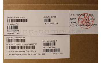Lenovo 5CB1H70854 Tastatur inkl. Topcase ASM_RUS L82SV SG