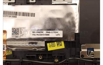 Lenovo 5CB1H70899 Tastatur inkl. Topcase ASM_BEL L82RG SG W/RGB