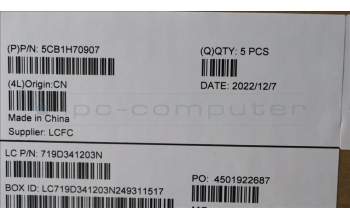 Lenovo 5CB1H70907 Tastatur inkl. Topcase ASM_FRA/ENGL82RGSGW/RGB