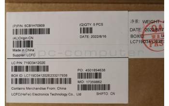 Lenovo 5CB1H70909 Tastatur inkl. Topcase ASM_GRE L82RG SG W/RGB