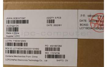 Lenovo 5CB1H71047 Tastatur inkl. Topcase ASM_EURO ENGL82RGSGW/WH